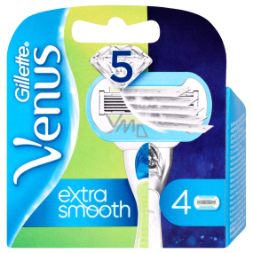 Gillette Venus Extra Smooth náhradní hlavice 4 kusy pro ženy