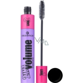Essence Volume 2v1 řasenka odstín černá 10 ml