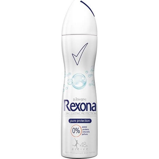 Rexona Natural Pure Protection antiperspirant deodorant sprej pro ženy 150 ml