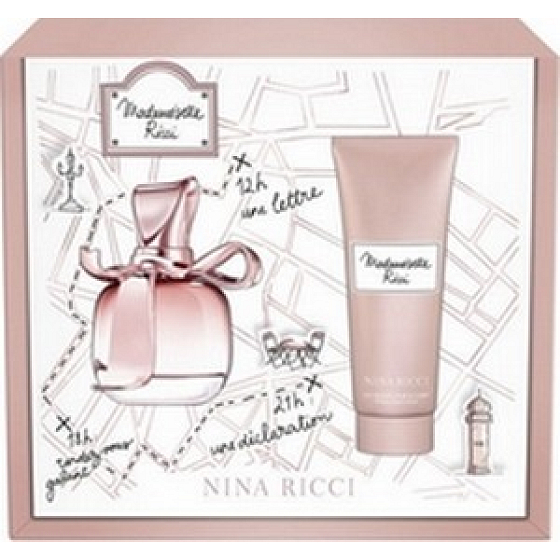 Nina Ricci Mademoiselle Ricci parfémovaná voda pro ženy 50 ml + tělové mléko 100 ml, dárková sada