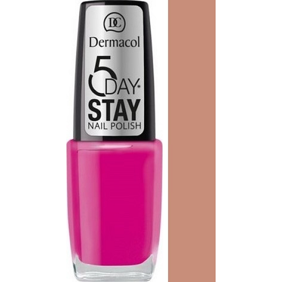 Dermacol 5 Day Stay Nail Polish lak nehty 02 10 ml