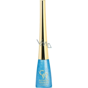 Golden Rose Extreme Sparkle Eyeliner oční linky 105 modré 5,5 ml