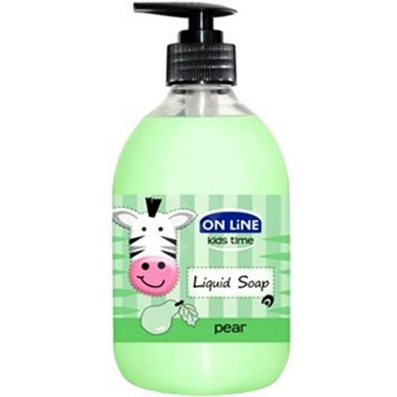 On Line Kids Time Hruška tekuté mýdlo pro děti 500 ml