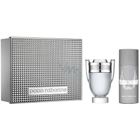 Paco Rabanne Invictus toaletní voda 100 ml + deodorant sprej 150 ml, dárková sada