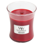 WoodWick Pomegranate - Granátové jablko vonná svíčka s dřevěným knotem a víčkem sklo střední 275 g