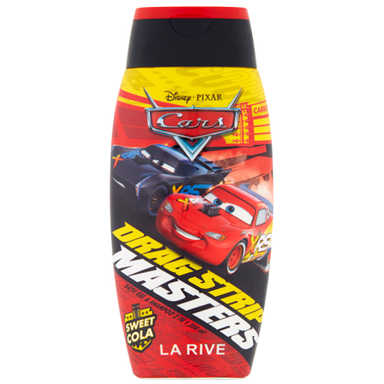 La Rive Disney Cars 2v1 sprchový gel a šampon 250 ml