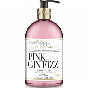 Baylis & Harding Růžový Gin tekuté mýdlo na ruce dávkovač 500 ml