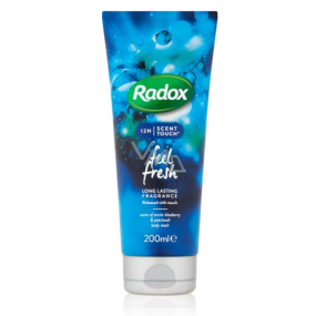Radox Feel Fresh aktivující pečující sprchový gel šetrně čistí, dlouze provoní 200 ml