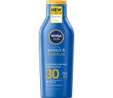 Nivea Sun Protect & Moisture OF 30 hydratační mléko na opalování 400 ml