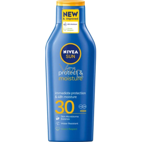 Nivea Sun Protect & Moisture OF 30 hydratační mléko na opalování 400 ml