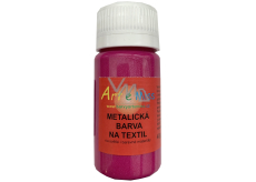 Art e Miss Barva na textil metalická 55 vínová 40 g