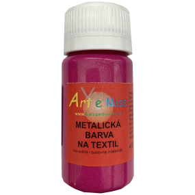 Art e Miss Barva na textil metalická 55 vínová 40 g