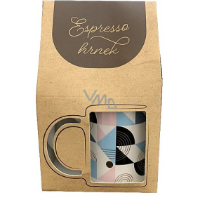 Albi Espresso hrnek v krabičce Dáma se zlacením 100 ml