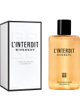 Givenchy L´Interdit sprchový olej pro ženy 200 ml