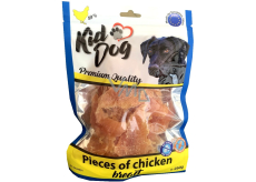 KidDog Pieces of Chicken Breast kuřecí prsa, měkká masová pochoutka pro psy 250 g