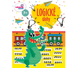 Ditipo Logické úlohy zábavný sešit s rozmanitými úlohami Krokodýl 32 stran věk 7+