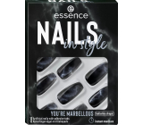 Essence Nails In Style umělé nehty 17 You're Marbellous 12 kusů