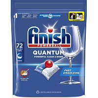 Finish Quantum All-in-1 tablety do myčky, 72 ks