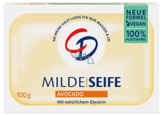 CD Milde Seife Avocado a glycerin toaletní mýdlo 100 g