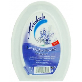 Akolade Lavender Flower 2v1 gelový osvěžovač vzduchu 150 g