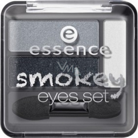 Essence Smokey Eyes Set oční stíny 01 Smokey Night 3,9 g