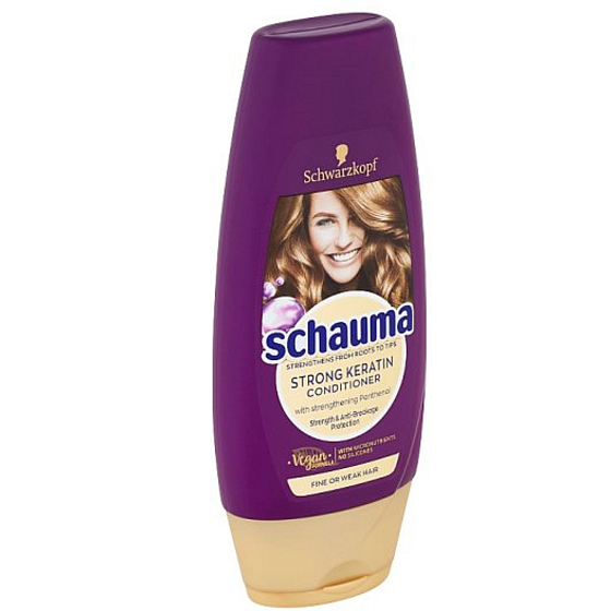 Schauma Keratin Strong posilující balzám pro jemné nebo slabé vlasy 200 ml