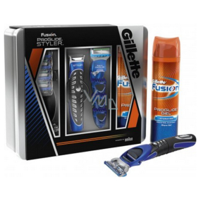 Gillette ProGlide Styler + Proglide hydratační gel 200 ml, kosmetická sada, pro muže