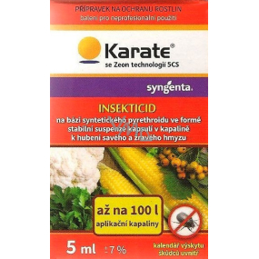 Karate se Zeon technologií 5CS přípravek k hubení savého a žravého hmyzu 5 ml