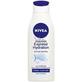 Nivea Express Hydration lehké tělové mléko normální až suchá pokožka 250 ml