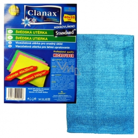 Clanax Standard švédská utěrka mikrovlákno 40 x 35 cm 240 g
