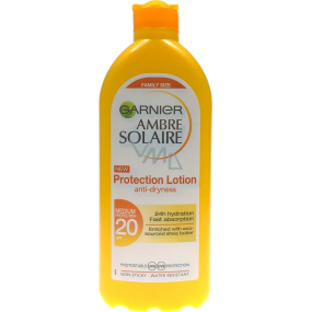 Garnier Ambre Solaire Protection Lotion SPF20 mléko na opalování 400 ml