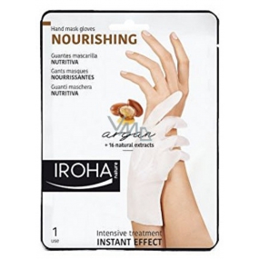 Iroha Nourishing Vyživující maska na ruce a nehty s arganovým olejem 2 x 9 ml