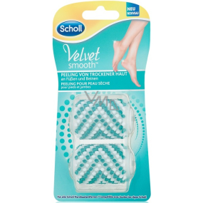 Scholl Velvet Smooth peelingová rotační náhradní hlavice 2 kusy