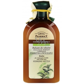 Green Pharmacy Kopřiva a Olej z kořenů lopuchu vlasový balzám pro poškozené vlasy 300 ml