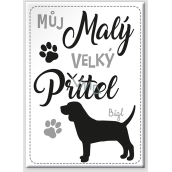 Nekupto Mazlíčci magnet Bígl 66 x 90 x 2 mm