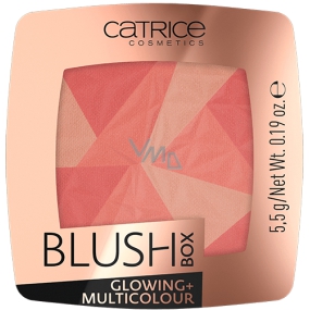 Catrice Blush Box Glowing + Multicolour tvářenka 010 Dolce Vita 5,5 g
