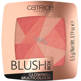 Catrice Blush Box Glowing + Multicolour tvářenka 010 Dolce Vita 5,5 g