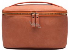 Diva & Nice Kosmetický kufřík Soft oranžový 26 x 15 x 18 cm
