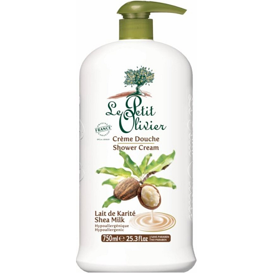 Le Petit Olivier Bambucké mléko sprchový krém 750 ml