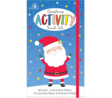 Tallon Christmas Activity vánoční aktivity na cestování pro děti 30 omalovánek, 30 stránek s úkoly