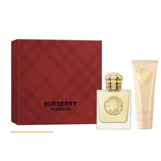 Burberry Goddess parfémovaná voda pro ženy 50 ml + tělové mléko 75 ml, dárková sada pro ženy