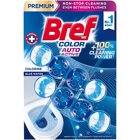 Bref WC blok Color Auto Active Chlorine 2 x 50 g Bref WC blok Color Auto Active Chlorine 2 x 50 g