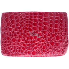 Dermacol Etue červená koženková malá 21 x 13 x 5,5 cm 1 kus