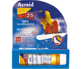 Astrid F25 Opalovací pleťový krém + balzám na rty 4 g