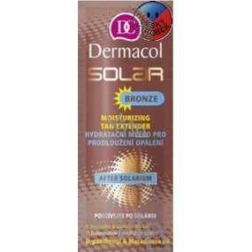 Dermacol Solar Bronze hydratační tělové mléko pro prodloužení opálení 12 ml