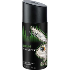 Playboy Berlin deodorant sprej pro muže 150 ml