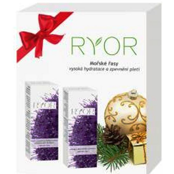 Ryor Mořské řasy II s kyselinou hyaluronovou a kmenovými buňkami krém 50 ml + Lifting s okamžitým účinkem 50 ml, kosmetická sada