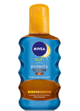 Nivea Sun Protect + Bronze F30+ olej na opalování podporující zhnědnutí 200 ml sprej
