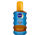 Nivea Sun Protect + Bronze F30+ olej na opalování podporující zhnědnutí 200 ml sprej