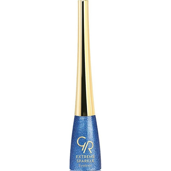 Golden Rose Extreme Sparkle Eyeliner oční linky 106 tmavě modré 5,5 ml